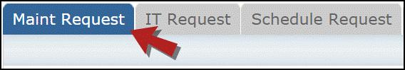 maint request button screenshot