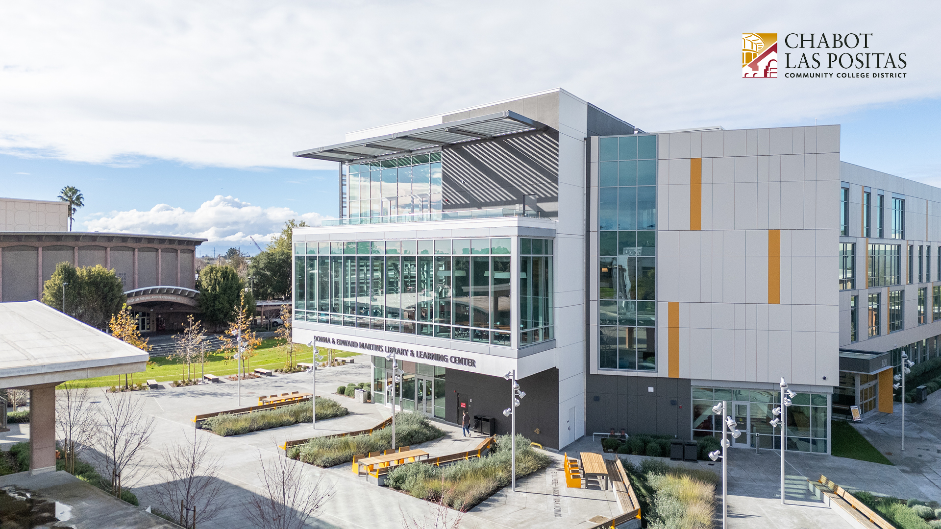Chabot College Campus Drone Shot