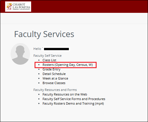 faculty dashboard