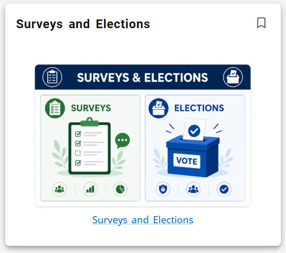 Surveys and Elections
