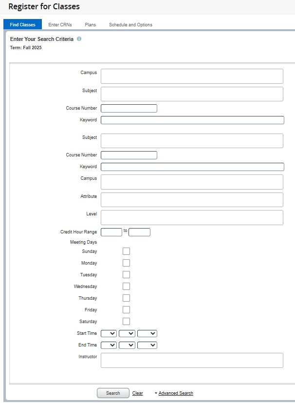 Advanced Search View Image