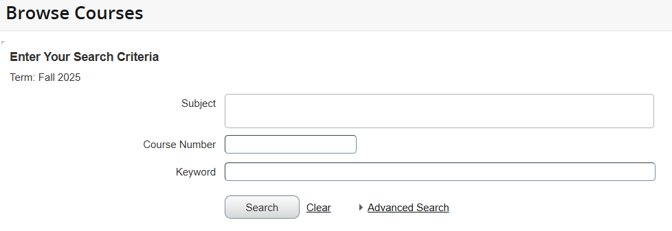 Basic Search