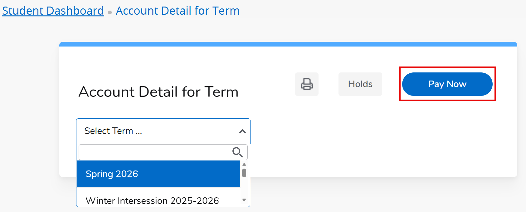 select a term Select a Term