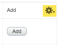 Gear Icon
